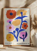 Flower Market. Stockholm Poster II