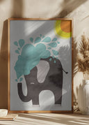 Funny elephant Poster