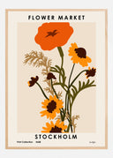 Flower Market. Stockholm Poster I