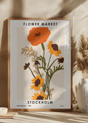 Flower Market. Stockholm Poster I