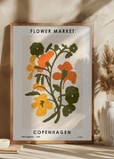 Flower Market. Copenhagen Poster I