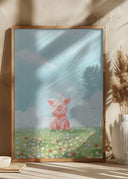 Cute Pig Poster