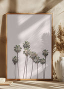 Blush Palms Poster