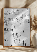Beach Silhouettes Poster