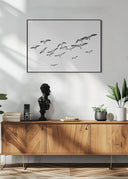 Flying Birds Poster