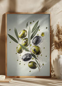 Fresh Olives Poster