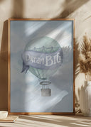 Dream Big Blue Poster