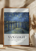 The Starry Night Over The Rhone Poster