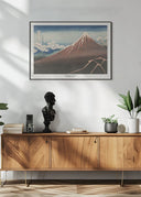 Shower Below Summit Poster