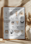 Childrens calming meditation emotions Poster