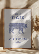 Smile Tiger Poster