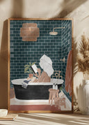 Bathroom Babe Poster