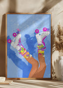 Skate like a Girl Poster