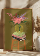 Floral Vase Poster