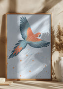 Fly With Me (blue) Poster