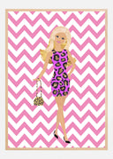Barbie Zig Zag Poster