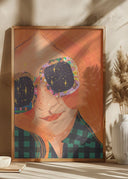 Ginger hair girl Poster