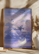 Fantasy Beautiful Whale Poster II