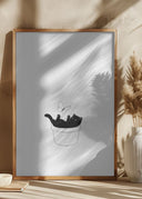 Cute Black Cat Poster