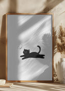 Cute Black Cat II Poster