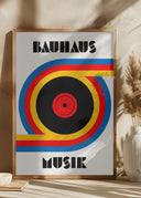Bauhaus Musik Vinyl Poster