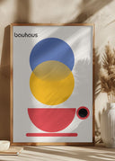 Bauhaus Coffee Abstract Poster