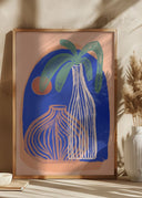 Sunset And Vases Poster