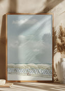 Vintage beach scene Poster