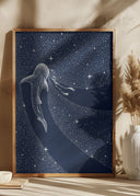 Star Eater and Diver Square Poster