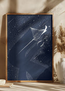 Star Collector and Diver Poster