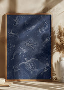 Cosmic Ocean With Astronaut Poster