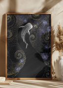 Star Eater In Van Gogh Style Colored Poster