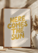 Here Comes the Sun Fbedd9 Poster