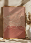 Abstract From the road Poster