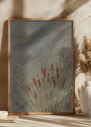 Japanese Grass Field At Night (1807a1891) Full Poster
