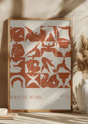 Body of Work (terracotta) Poster