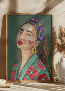 Girl with Hairband Poster