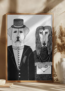 Dogs Couple Poster