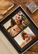 KAILA HI LITTLE ONE Grey - Coffee Table Photo Album (60 Black Pages)