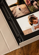 KAILA HI LITTLE ONE Grey - Coffee Table Photo Album (60 Black Pages)