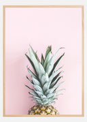 Pineapple Pink Poster
