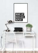 Wake Up Kick Ass Repeat II - Poster