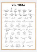 Yoga - White Poster