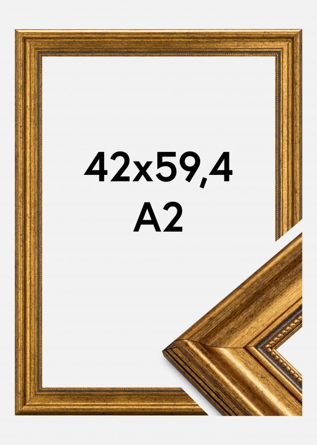 Estancia Frame Rokoko Acrylic glass Gold 16.54x23.39 inches (42x59.4 cm - A2)