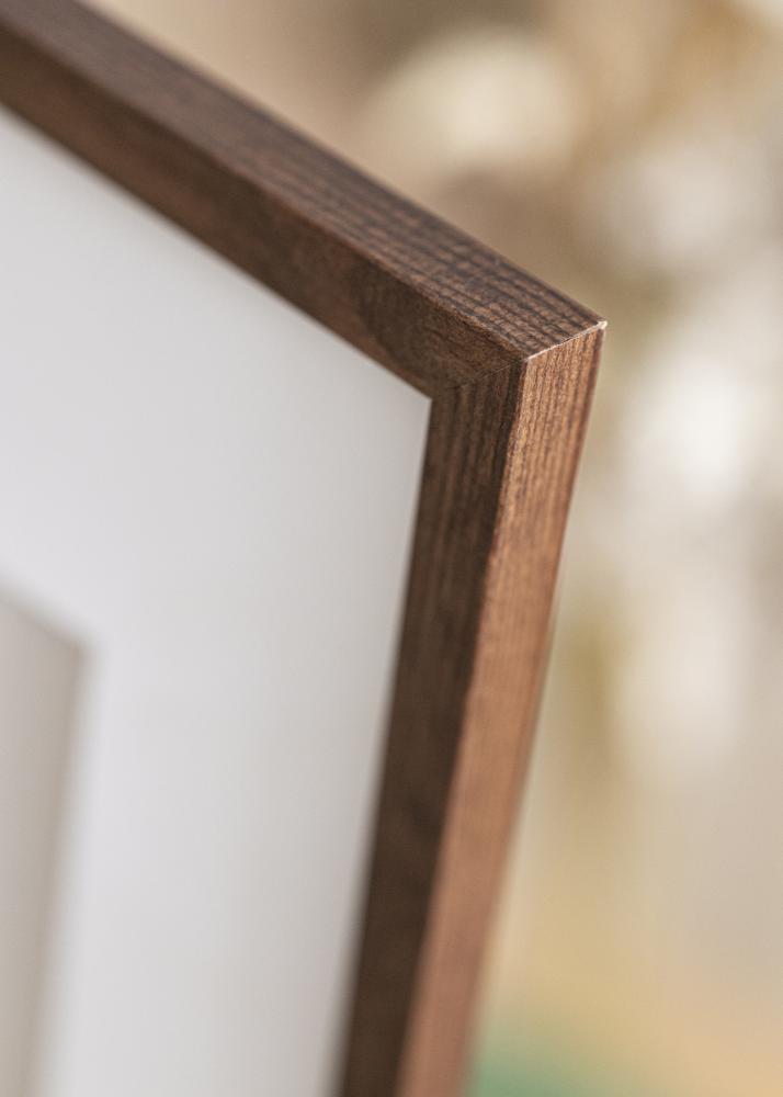 Estancia Frame Galant Acrylic Glass Walnut 19.69x27.56 inches (50x70 cm)