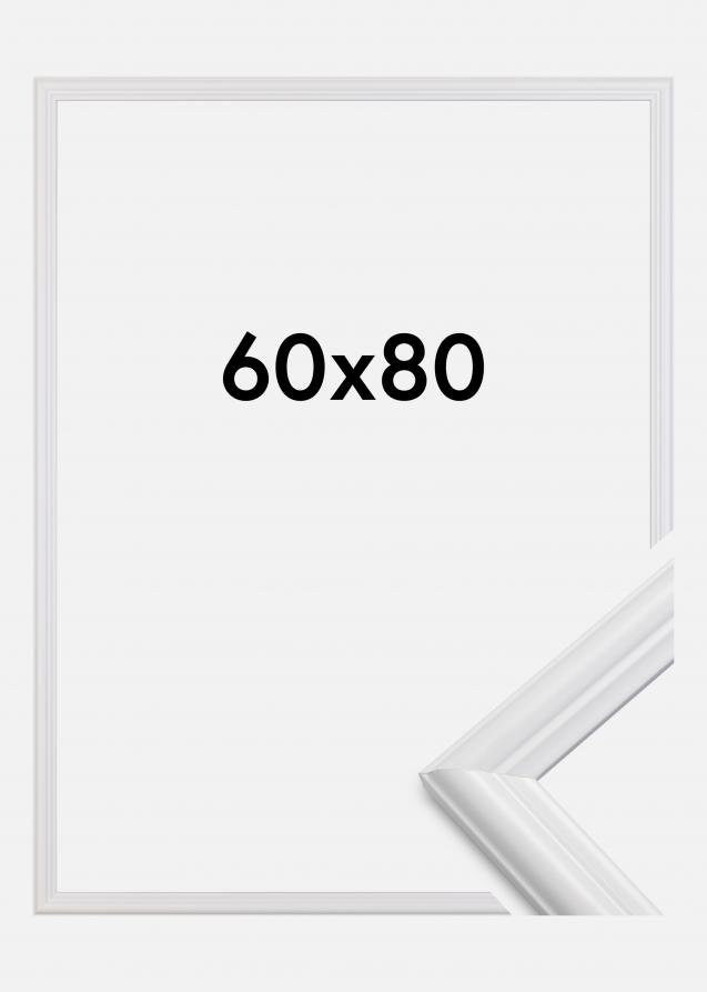 Galleri 1 Frame Siljan Acrylic glass White 23.62x31.50 inches (60x80 cm)