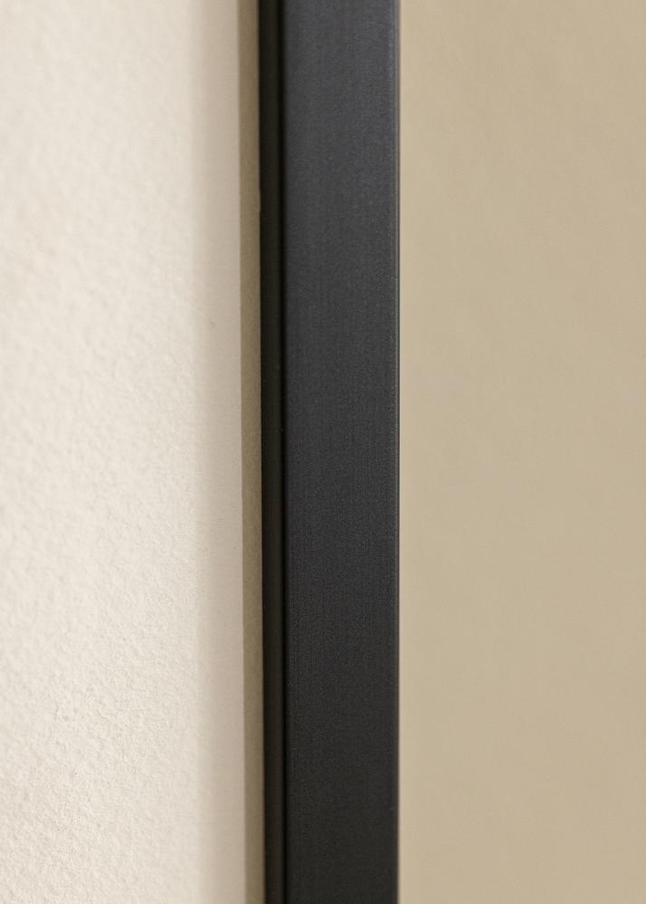 Ram med passepartou Frame E-Line Black 13x18 cm - Picture Mount White 10x12 cm