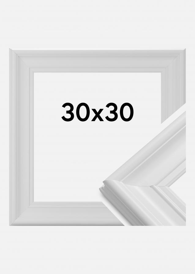 Galleri 1 Frame Mora Premium Acrylic glass White 11.81x11.81 inches (30x30 cm)