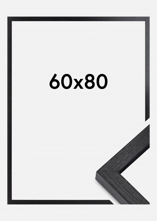 BGA BGA Box Frame Acrylic Glass Black 23.62x31.50 inches (60x80 cm)