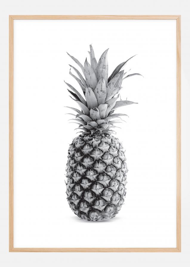Bildverkstad Pineapple Grey Poster
